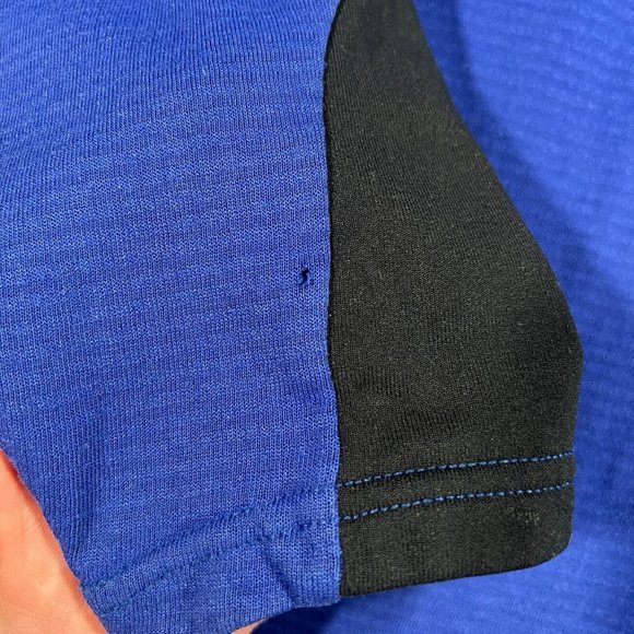 VTG Patagonia Regulator R1 Flash Pullover XL Blue USA Made Baselayer 40100 READ - Picture 7 of 10